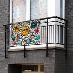 Флаг-баннер Doodle parade - фото 2