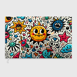 Флаг 3D Doodle parade