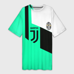 Платье-футболка 3D Juventus geometry
