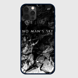 Чехол для iPhone 12 Pro Max No Man's Sky black graphite