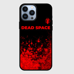 Чехол для iPhone 13 Pro Max Dead Space - red gradient посередине