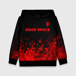 Детская толстовка 3D Dead Space - red gradient посередине