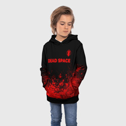 Детская толстовка 3D Dead Space - red gradient посередине - фото 2