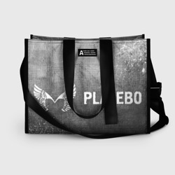 Сумка-шоппер 3D Placebo - grey gradient по-горизонтали