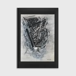 Ежедневник Абстрактная графика Blue