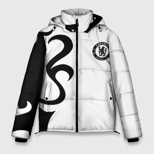 Мужская зимняя куртка 3D Chelsea sport fc