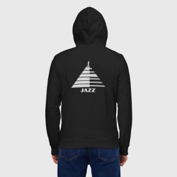Мужская толстовка на молнии хлопок Джаз пирамида - фото 2