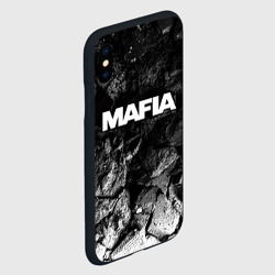 Чехол для iPhone XS Max матовый Mafia black graphite - фото 2