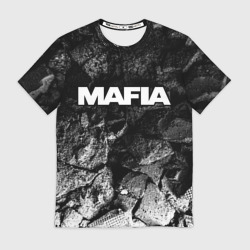 Мужская футболка 3D Mafia black graphite