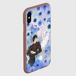 Чехол для iPhone XS Max матовый Волшебница и злой офицер - Миллер и Мимори - фото 2
