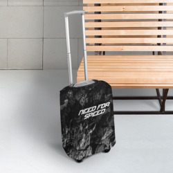Чехол для чемодана 3D Need for Speed black graphite - фото 2
