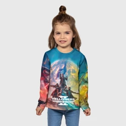 Детский лонгслив 3D Эскалация свободы Helldivers 2 - фото 2