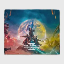 Плед 3D Эскалация свободы Helldivers 2