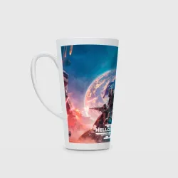 Кружка Латте Эскалация свободы Helldivers 2
