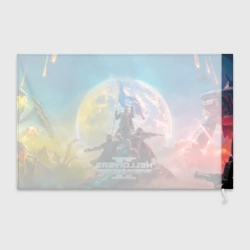 Флаг 3D Эскалация свободы Helldivers 2 - фото 2