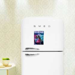 Магнитный плакат 2Х3 Crazy rex - ai art fantasy - фото 2