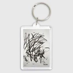 Брелок прямоугольный 35*50 Abstract flow