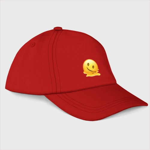 Бейсболка Плавящийся смайлик