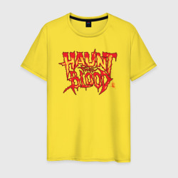 Мужская футболка хлопок Haunt The Blood