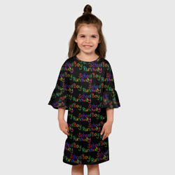 Детское платье 3D Logo - Schoolboy Runaway pattern - фото 2