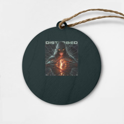 Деревянная игрушка круг Disturbed divisive