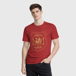 Мужская футболка 3D Подземелье вкусностей - герб - фото 2