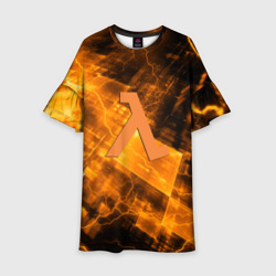 Детское платье 3D Half life abstraction