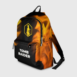 Рюкзак 3D Tomb Raider - gold gradient по-центру