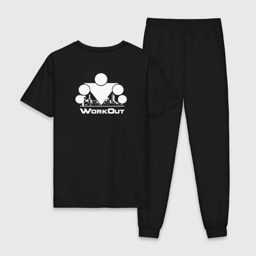 Мужская пижама хлопок WorkOut 2020