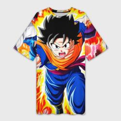 Платье-футболка 3D Dragon Ball Z Аниме