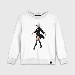 Детский свитшот хлопок Yorha 2b Nier