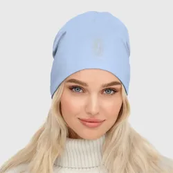 Женская шапка демисезонная Death Note L Game of Notes meme - фото 2