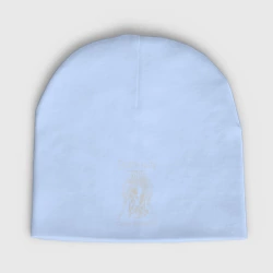 Женская шапка демисезонная Death Note L Game of Notes meme