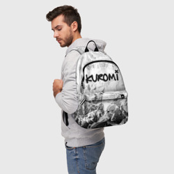 Рюкзак 3D Kuromi white graphite - фото 2