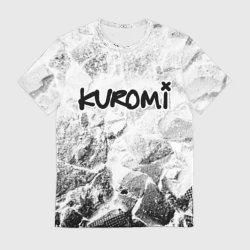Мужская футболка 3D Kuromi white graphite