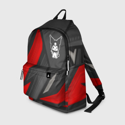 Рюкзак 3D Kuromi red lines