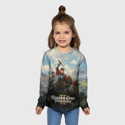 Детский лонгслив 3D Битва Kingdom come deliverence 2 - фото 2