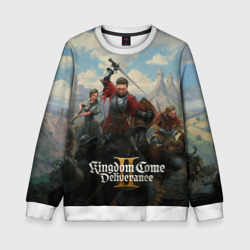 Детский свитшот 3D Битва Kingdom come deliverence 2