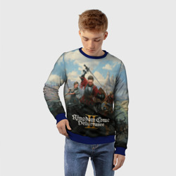 Детский свитшот 3D Битва Kingdom come deliverence 2 - фото 2