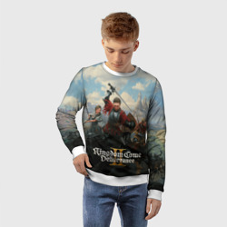 Детский свитшот 3D Битва Kingdom come deliverence 2 - фото 2