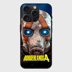 Чехол силиконовый для Apple iPhone 15 Pro матовый Маска в руке Borderlands 4