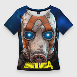 Женская футболка 3D Slim Маска в руке Borderlands 4