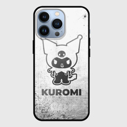 Чехол для iPhone 13 Pro Kuromi - white gradient