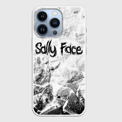 Чехол для iPhone 13 Pro Sally Face white graphite