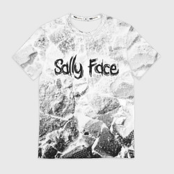 Мужская футболка 3D Sally Face white graphite