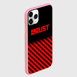 Чехол для iPhone 11 Pro Max матовый RUST geometry - фото 2