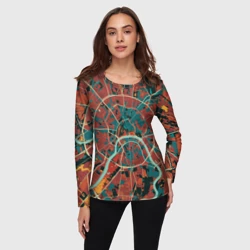 Женский лонгслив 3D Vibrant Moscow - фото 2