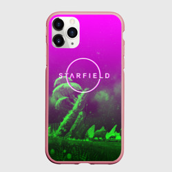 Чехол для iPhone 11 Pro Max матовый Starfield space rpg