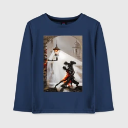 Детский лонгслив хлопок Парный танец