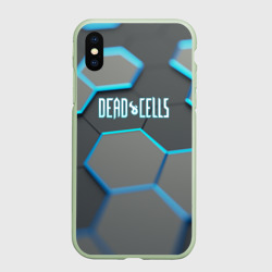 Чехол для iPhone XS Max матовый Dead cells броня